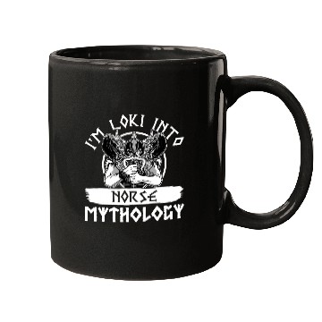Discover Norse Mythology Im Loki Into Norse Mythology Mugs