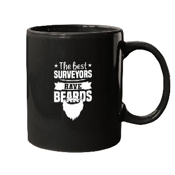 Discover funny gift for surveyor the bests surveyor have beards Mugs