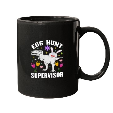 Discover Egg Hunt Supervisor Egg Hunting Squad Moms Easter Funny Mugs