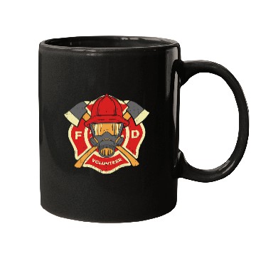 Discover Fireman Firefighter Volunteer fires Department Fireman Firefighter 36 Firemen Mugs