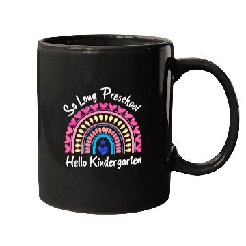 Discover So Long Preschool Hello Kindergarten Teacher Student PreK 3 Mugs