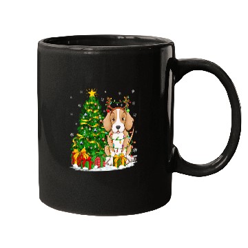 Discover Foxhound Dog Lover Matching xmass Lighting Foxhound Christmas Mugs