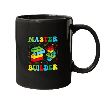 Discover Cool Master Builder Blocks Brick Builder Kids 1 Mugs