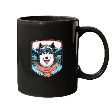 Discover Siberian Husky Dog Mugs