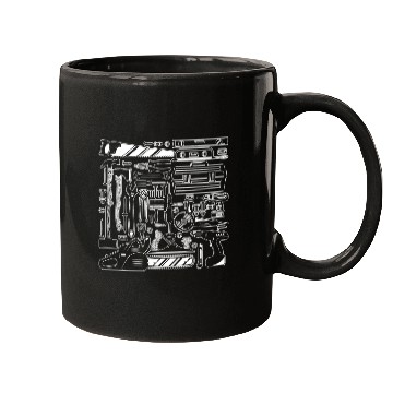 Discover Woodworking Tools Fathers Day Craftsman Carpenter Mugs