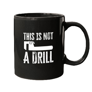 Discover Woodworking This Is Not A Drill Hammer Construction Worker Carpenter Mugs