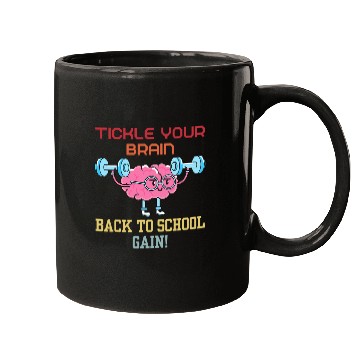 Discover TICKLE YOUR BRAIN BACK TO SCHOOL GAIN FUNNY BACK TO SCHOOL Mugs
