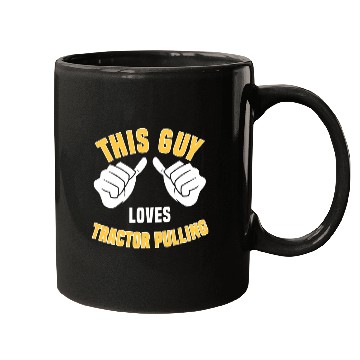 Discover Tractor driving Funny Tractor Pulling Design Power Pulling Mugs