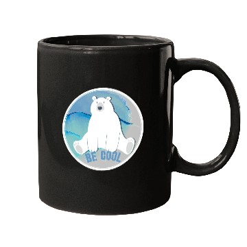 Discover Funny Bear Be Cool Polar Bear 603 forest Cute Bears Mugs
