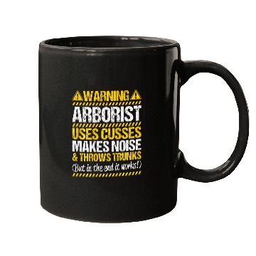 Discover Arboriculturist Tree Surgeon Forest Throws Trunks Arborist Mugs