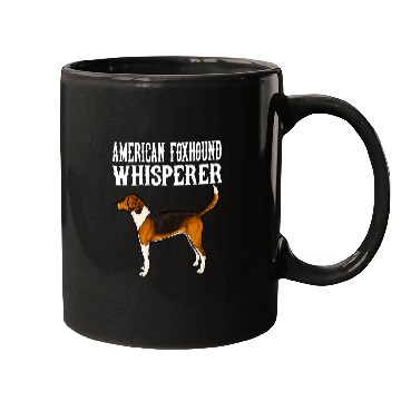 Discover Funny American Foxhound Whisperer Dog Lover Mugs