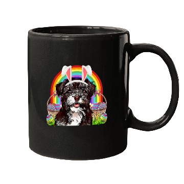Discover Dog Havanese Lover Easter Bunny Egg Hunt Rainbow Mugs