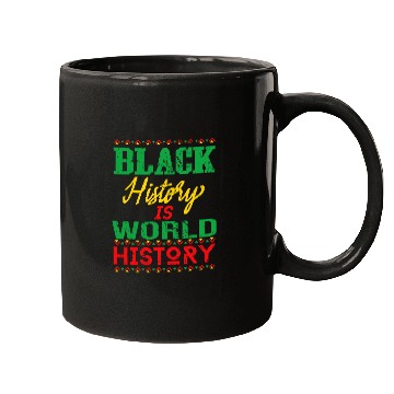 Discover Black History is World History Retro African American pride Mugs