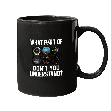 Discover Funny Pilot Aviation Airline Pilot Flight Instruments Mugs