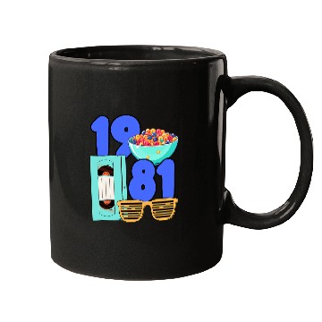 Discover Grad Class 1981 Cinema Student 80s Movie Film School Reunion Mugs
