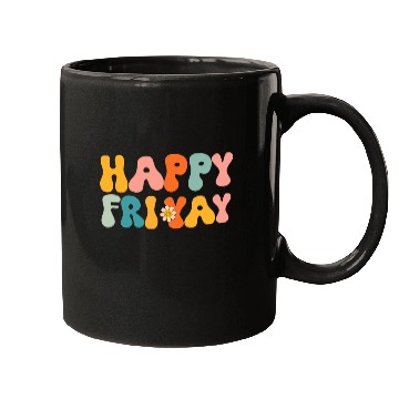 Discover Happy FriYay Friday Lovers Funny Teacher Friyay School Tee Mugs