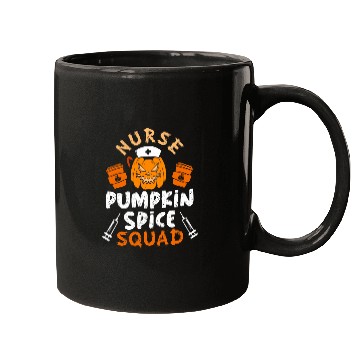 Discover Halloween Pumpkin Spice Latte nurses Coffee Lover 2 Mugs