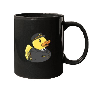Discover Rubber Duck Pilot Aircraft Ducky Funny Rubber Duck Lover Mugs