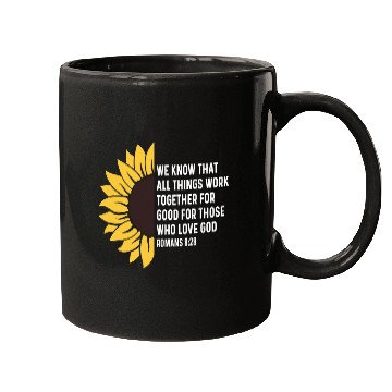 Discover Romans 828 8 28 God Jesus Religious Quote Christian Salty 1 Mugs