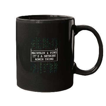 Discover Network Admin Maintain Ping Sysadmin IT Programmer Mugs
