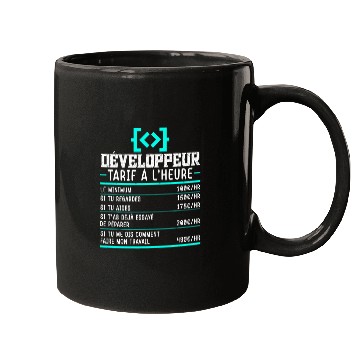 Discover Je Suis Developer Humour Gift Coder Geek Programmer 1 Mugs
