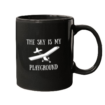 Discover Ultralight Flying The Sky is My Playground Mugs
