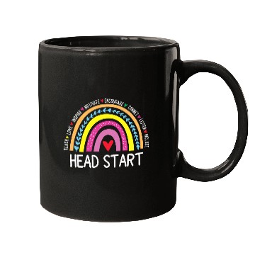 Discover Back to School Head Start Squad homesschool Headstart Teacher 2 Mugs