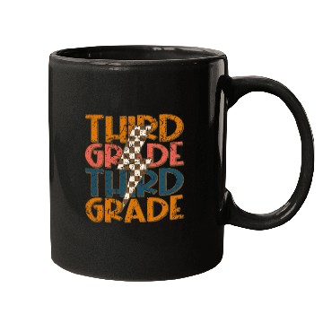 Discover Third Grade BacktoSchool Academic Teacher Student Mugs