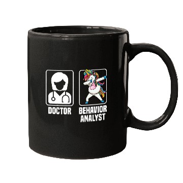 Discover Doctor Vs Behavior Analyst Unicorns ABA Therapist Mugs