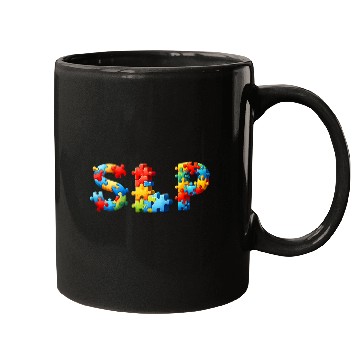 Discover Autism Awareness Speech Language Pathology SLP Mugs