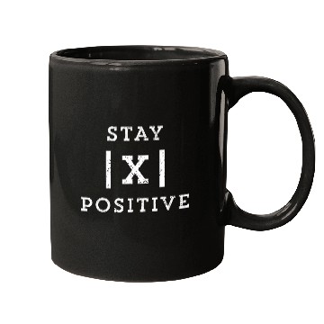 Discover Stay Positive Math Teacher School Student Funny 3 Mugs