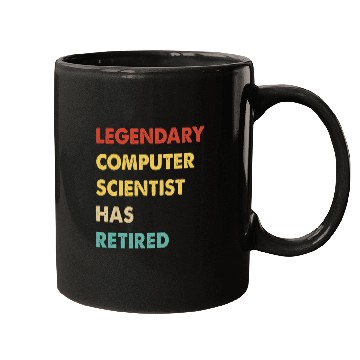 Discover Retro Legendary Computer Scientist Has Retired Mugs