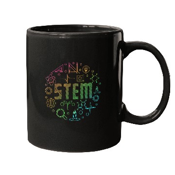 Discover STEM Science Technology Engineering Math Teacher Gift 2 Mugs