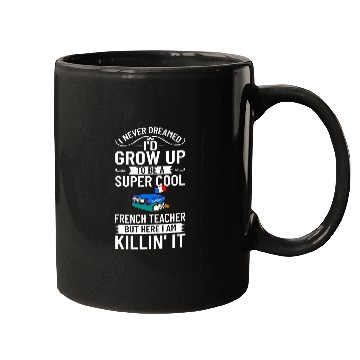 Discover French Teacher France Flag Language Lesson Student 11 Mugs