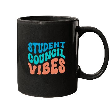 Discover Groovy Student Council Vibes School Student Council Vibe Mugs