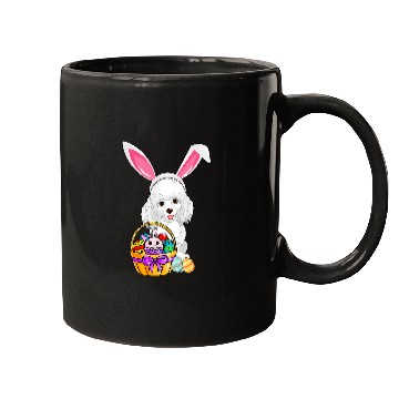 Discover Poodles Easter Egg Funny Poodle Easter Poodle dog Mugs