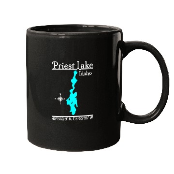 Discover Priest Lake Idaho Mugs