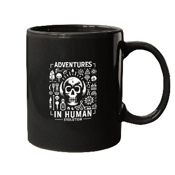 Discover Adventures in Human Evolution Anthropology Designs Mugs