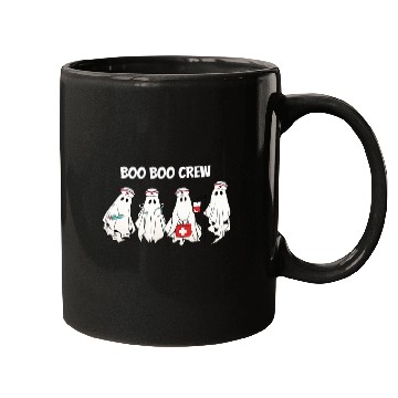 Discover Halloween nurses Boo Boo Crew Mugs