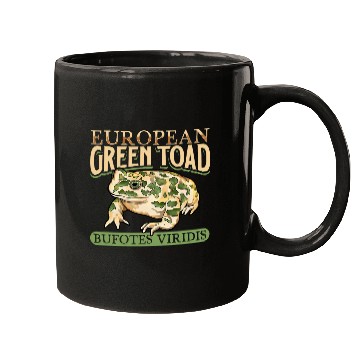 Discover European Green Toad Mugs
