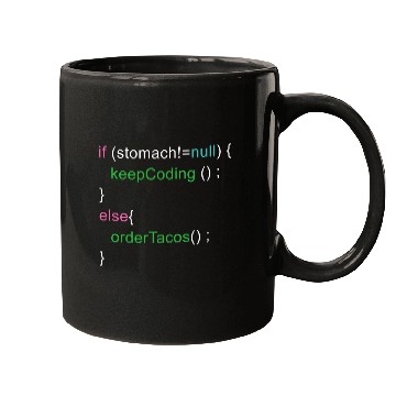 Discover Software Code Programmer Engineer Tacos Lover Geek Nerd Mugs