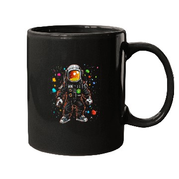 Discover Astronaut EDM Dance Festival Space Planets Solar System 11 Mugs
