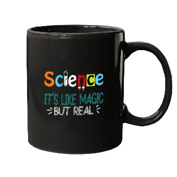 Discover SCIENCE ITS LIKE MAGIC BUT REAL GEEK SCIENTIST 2 Mugs