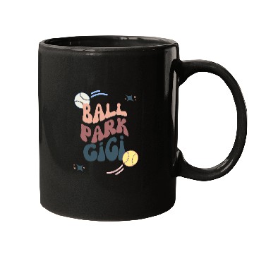 Discover Ball Park Gigi Softball and Baseball Mugs