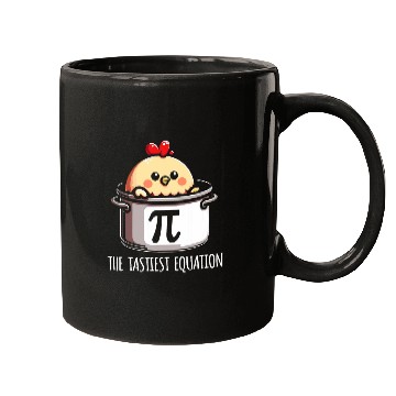 Discover Funny Pi Day Chicken Pot Pie For Math Teacher Student Mugs