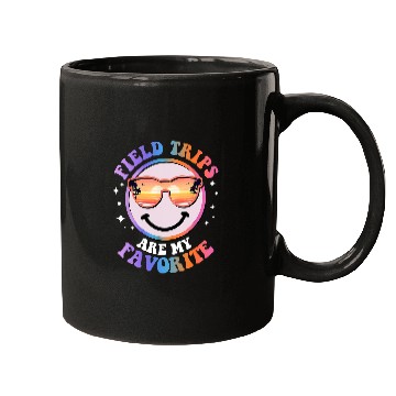 Discover Field Trips Are My Favorite School Field Trip Smile Face Mugs