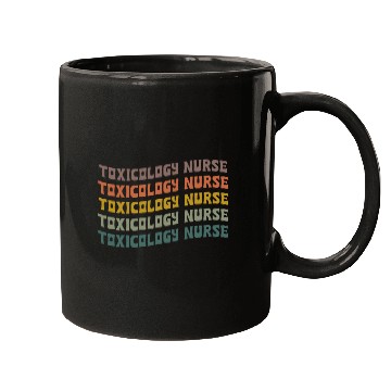 Discover Toxicology nurses Typeset Apparel Poison Control Mugs