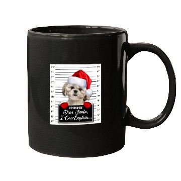 Discover Dear Santa I Can Explain Funny Christmas Shih Tzu Xmas Mugs