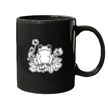 Discover Frog Toad Pond 1 Mugs