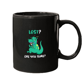 Discover Last Dragon Eats Unicorns Humor Fairy Tale Cartoon Mugs